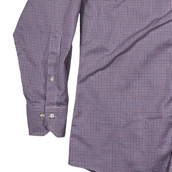 Brooks Brothers Men’s Slim Fit No Iron 100% Cotton Button Down Shirt 15.5 32/33 - Picture 2 of 7